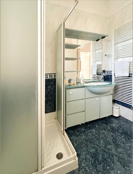 Bagno con doccia di Casa al Parco